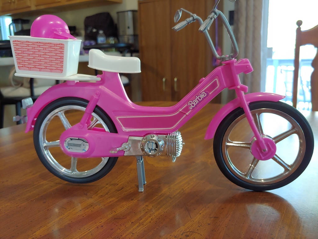 motorbike barbie